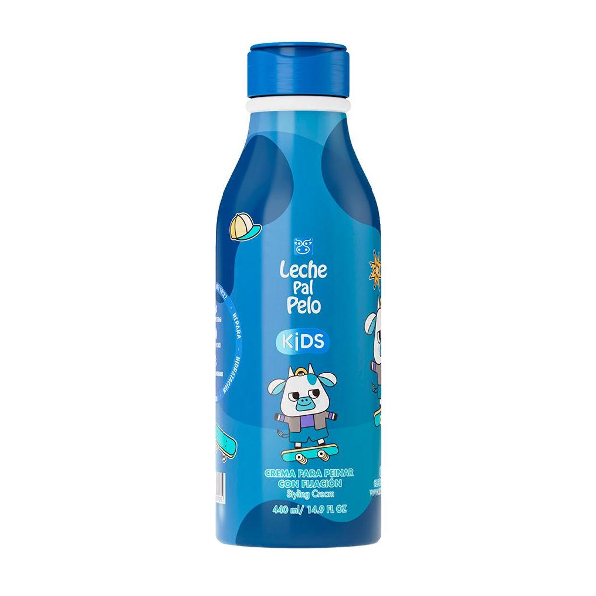 LECHE PAL PELO - Crema para peinar con fijacion Leche Pal Pelo kids - 440 ml