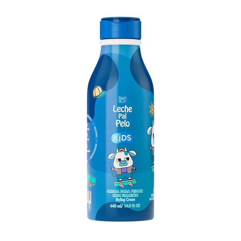 LECHE PAL PELO - Crema para peinar con fijacion Leche Pal Pelo kids - 440 ml