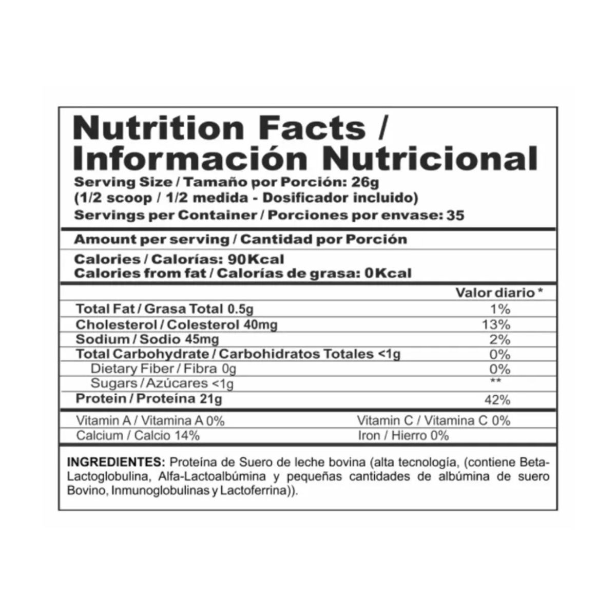 MEGAPLEX - BiPro Mass 3 Libras - Vainilla - Nutramerican Pharma