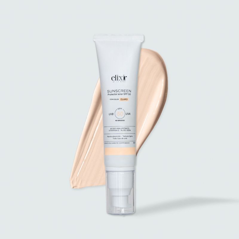 ELIXIR BY LA MAGA - Sunscreen protector solar 50 Tono claro