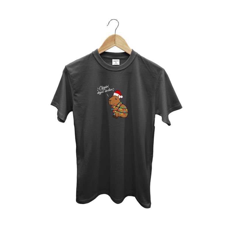 SIABATTO - Camiseta Estampada Hombre - Chigüi Navideño