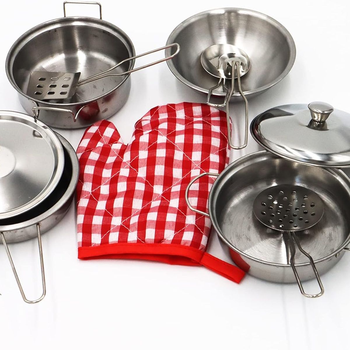 JUGANDO Y EDUCANDO - Set De Chef Accesorios De Cocina Juguetes Niños Niñas Roles