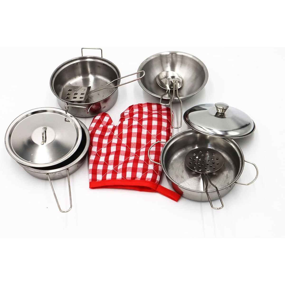 JUGANDO Y EDUCANDO - Set De Chef Accesorios De Cocina Juguetes Niños Niñas Roles