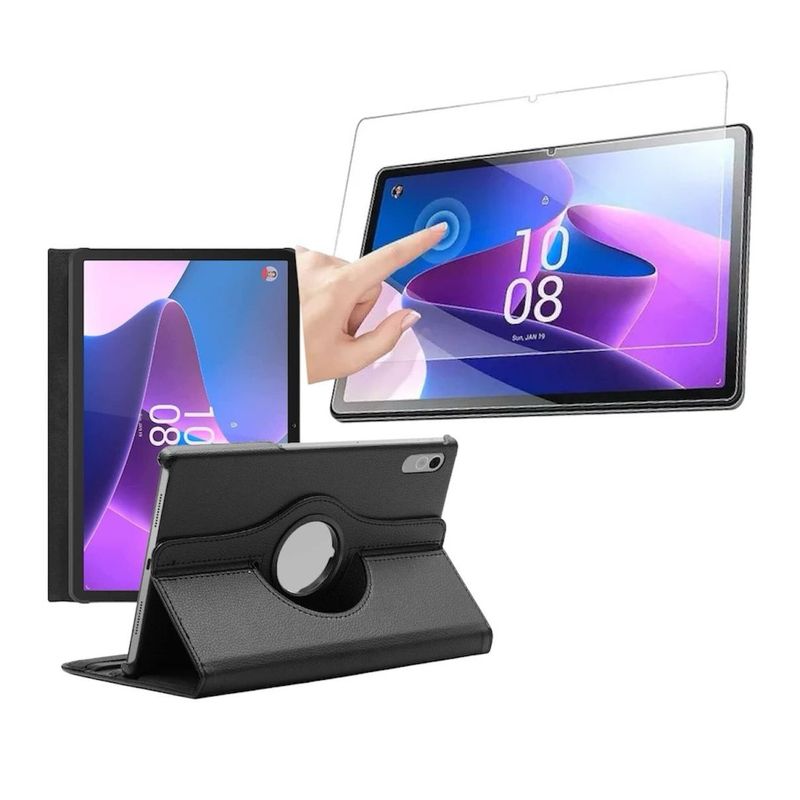 GENERICO - Estuche 360 Para Tablet Lenovo P11 2gen Tb350fu + Vidrio