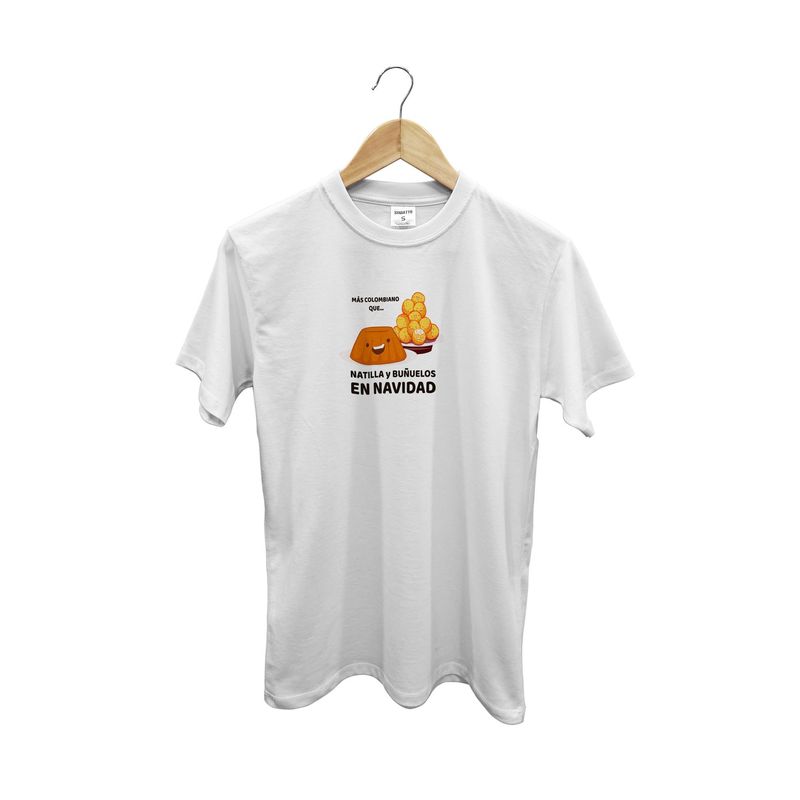 SIABATTO - Camiseta Estampada Hombre - Natilla & Buñuelos