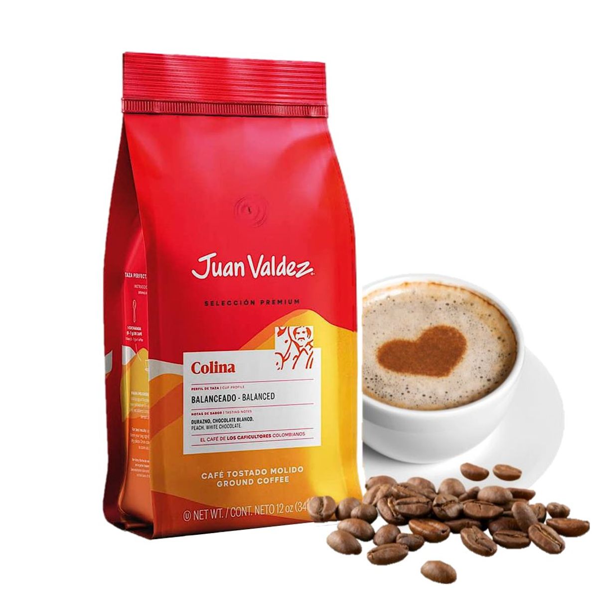 GENERICO - Café Molido Juan Valdez Balanceado Premium Colina 250 g