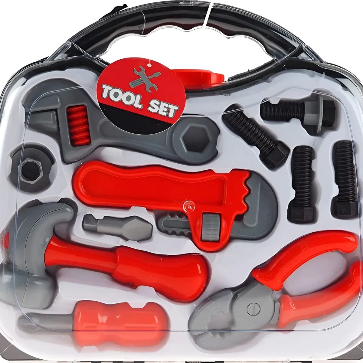 JUGANDO Y EDUCANDO - Kit De Herramientas De Construcción Juguete Niños Niñas Rol