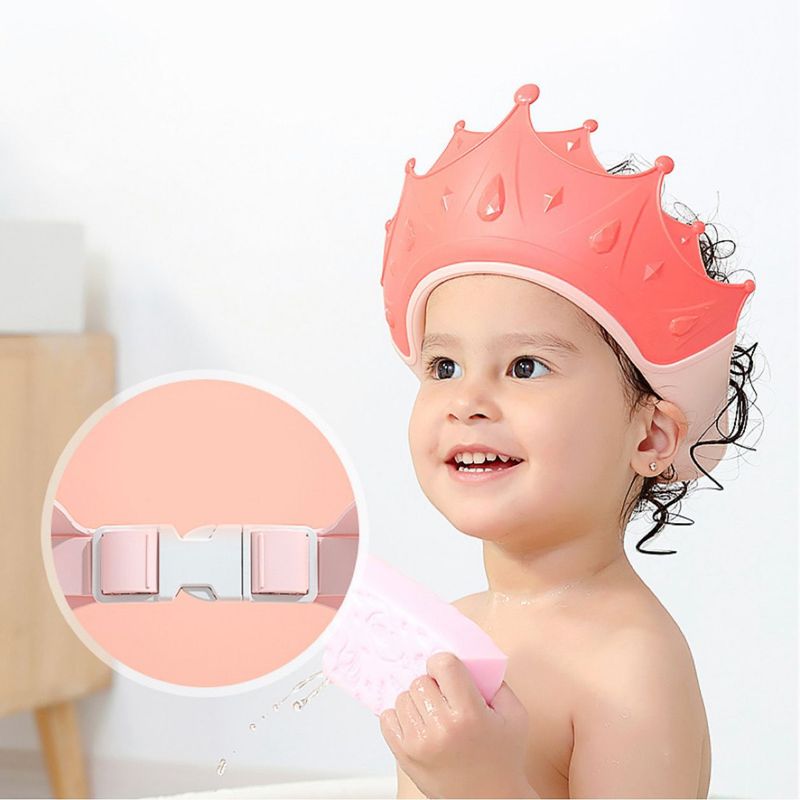 GENERICO - Gorro Visera De Baño Para Bebe Visera azul-