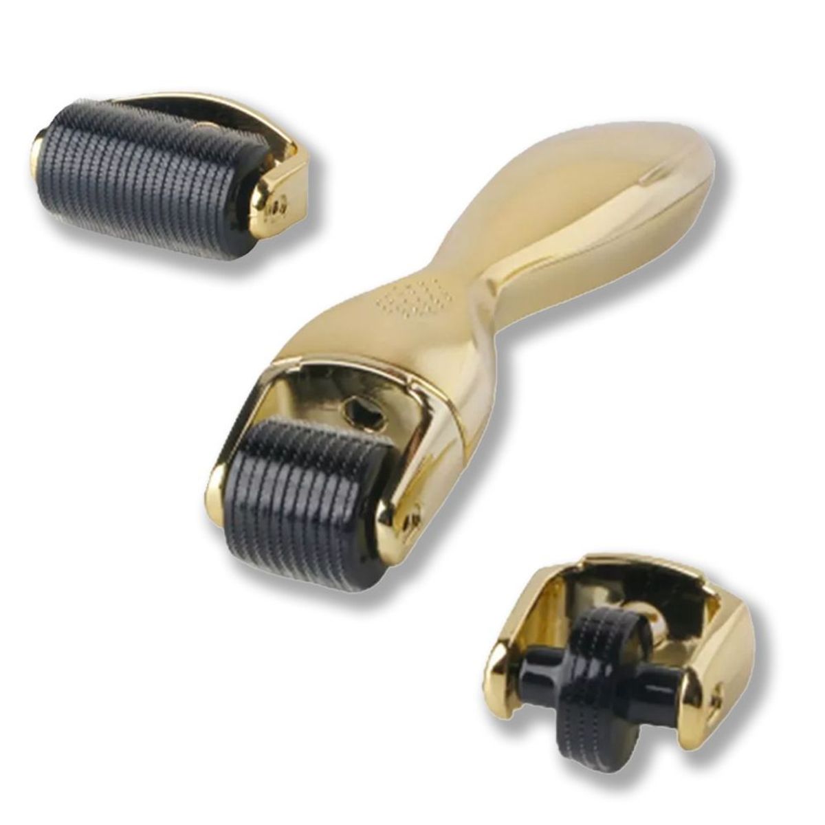 CARER SPARK - Dermaroller Facial 0.5+1.0+1.5mm 3 En 1 Regenerar Colágeno