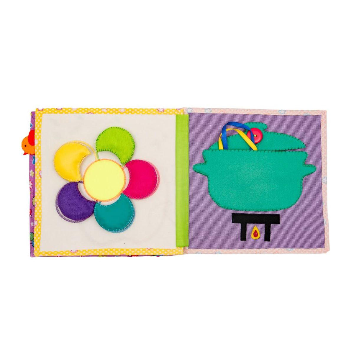 GENERICO - Libro sensorial Kidbuk Niña 0-2