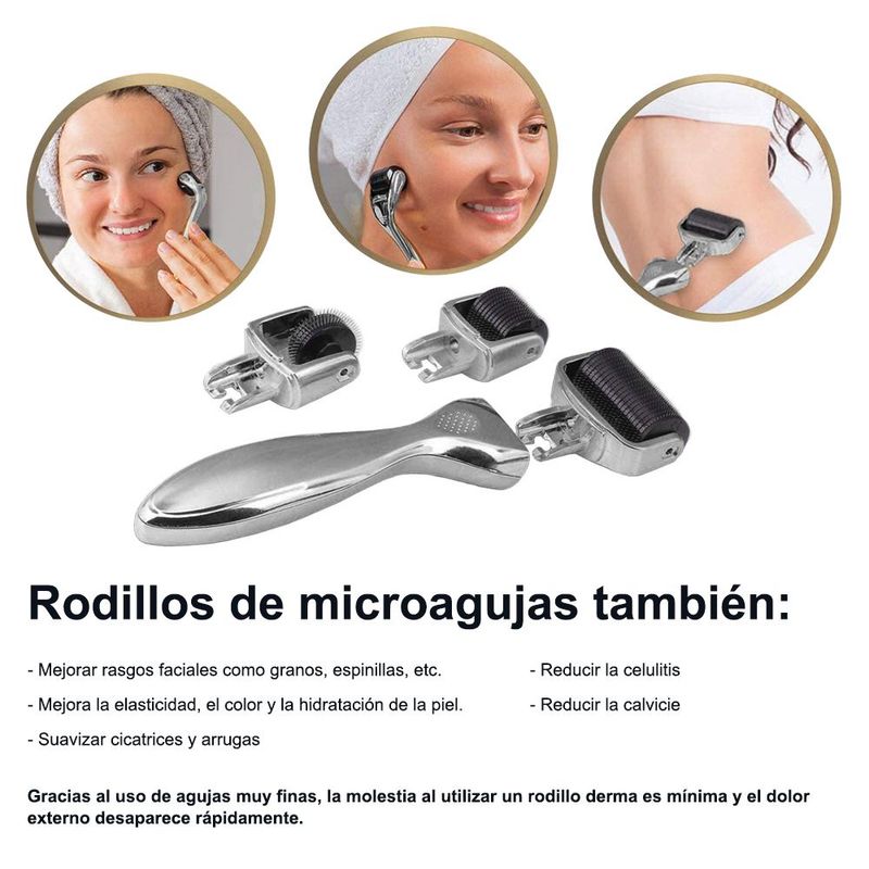 Dermaroller Facial En Microajugas CARER SPARK