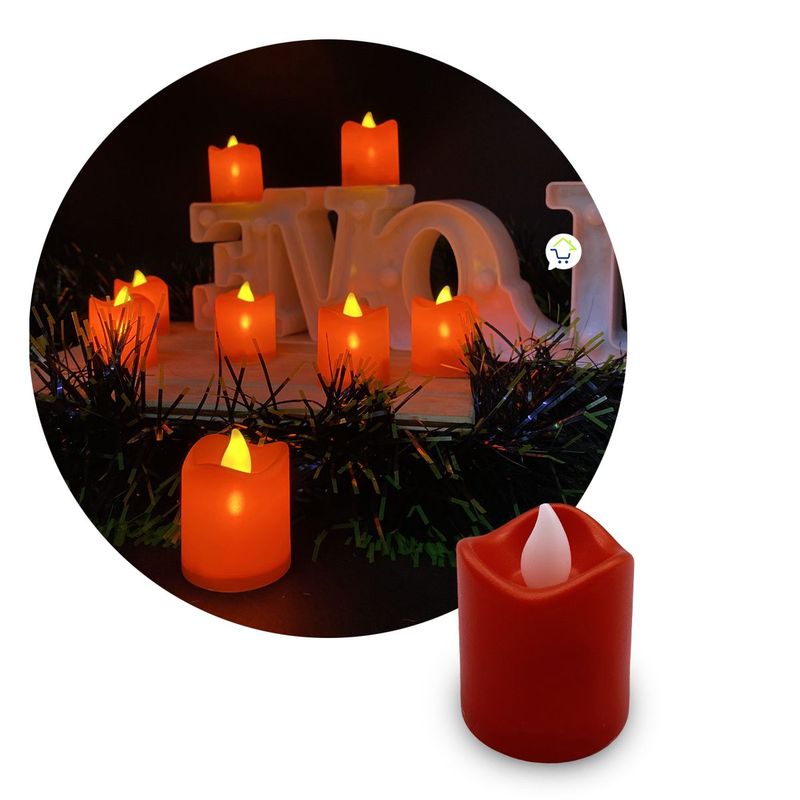 COMPRALOENCASA COM - Velas luces Led X24 Decoración Hogar SLT2047