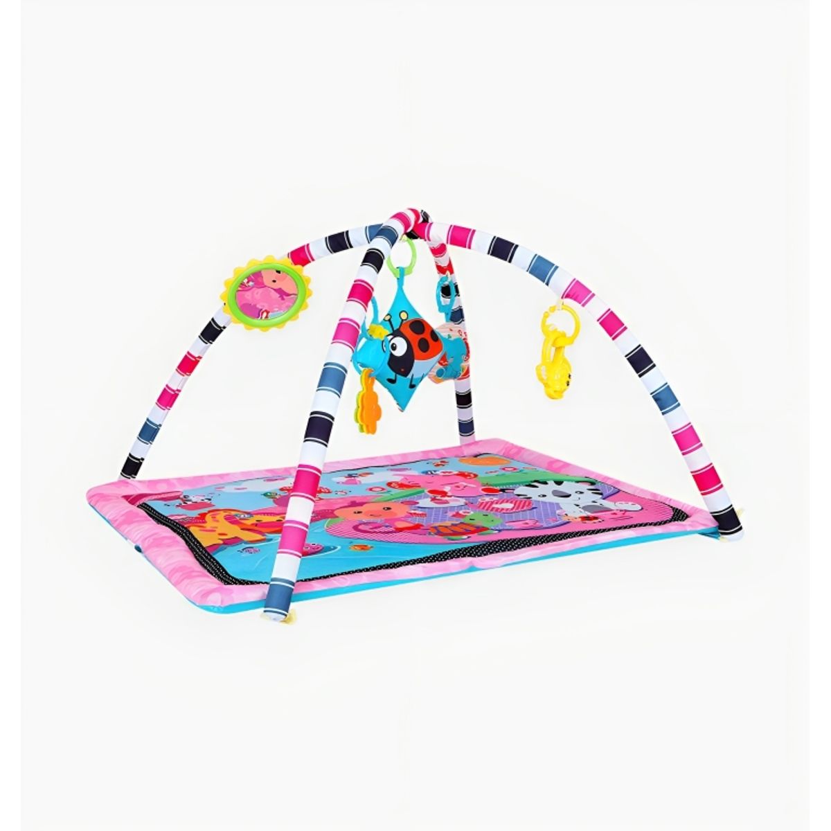 JUGANDO Y EDUCANDO - Tapete Sensorial Grande Estimulación Temprana Para Bebé