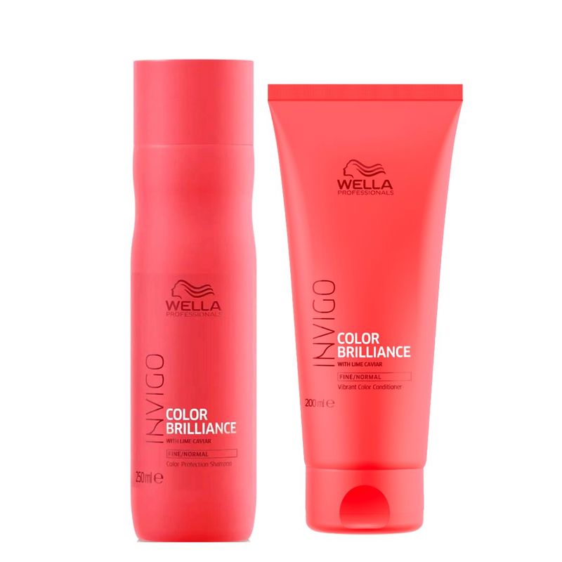 WELLA - Wella Shampoo y Acondicionador Invigo Brilliance