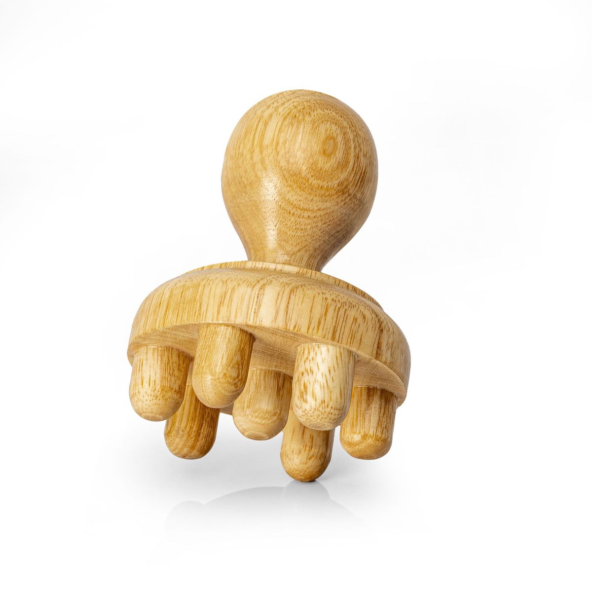 STYLE STARS - Masajeador Madera Cuerpo y Rostro Champiñón Profesional