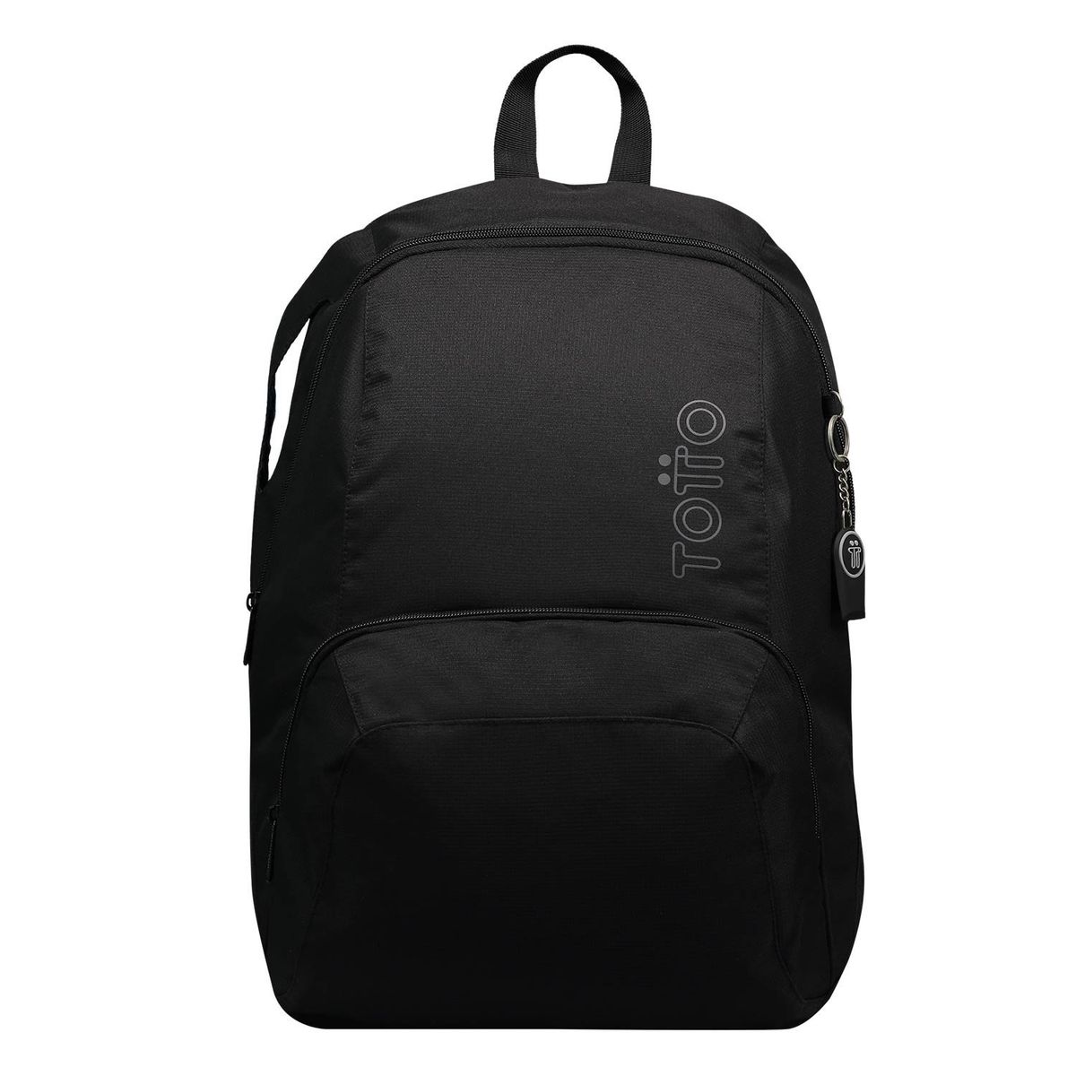 TOTTO - Morral Universitario Ometto Negro Unisex Con Organizador