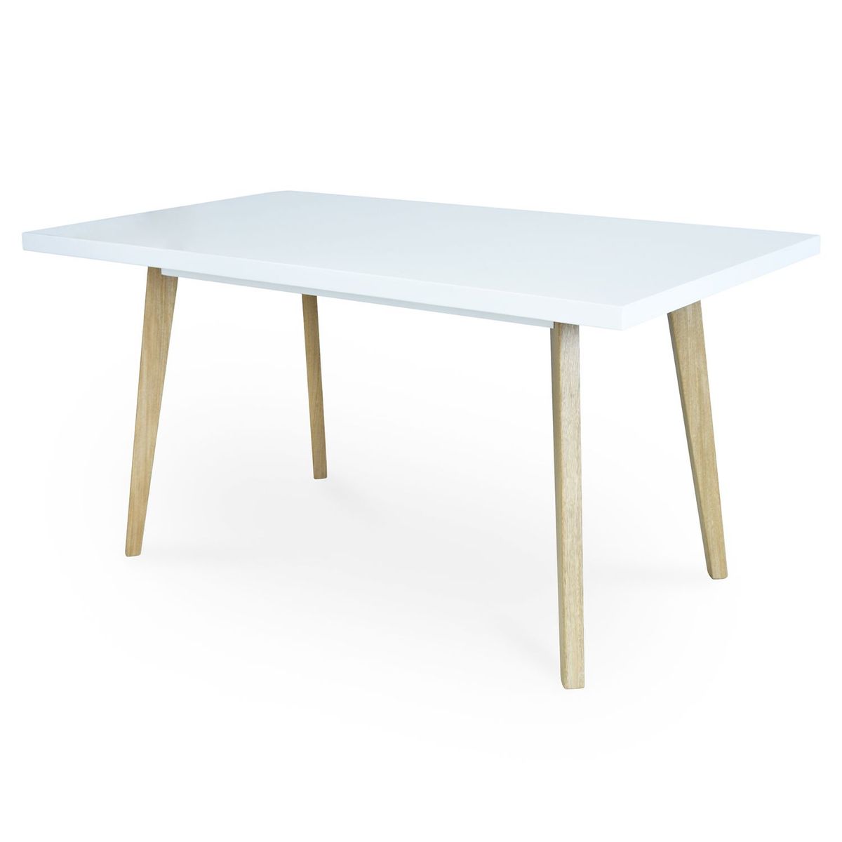 ELITE LIVING - Mesa de Comedor Moderna para 6 personas en Madera Rectangular Elite Living