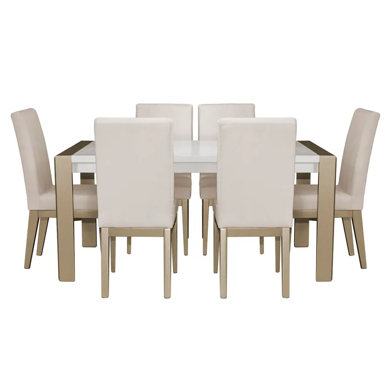 ELITE LIVING - Juego de comedor Oxford 6 puestos