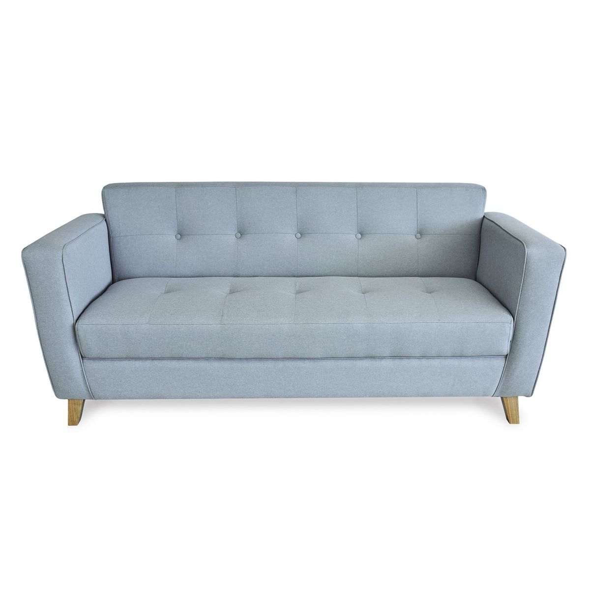 ELITE LIVING - Sofá 3 Puestos Tela Seúl Elite Living - Mueble - Mueble