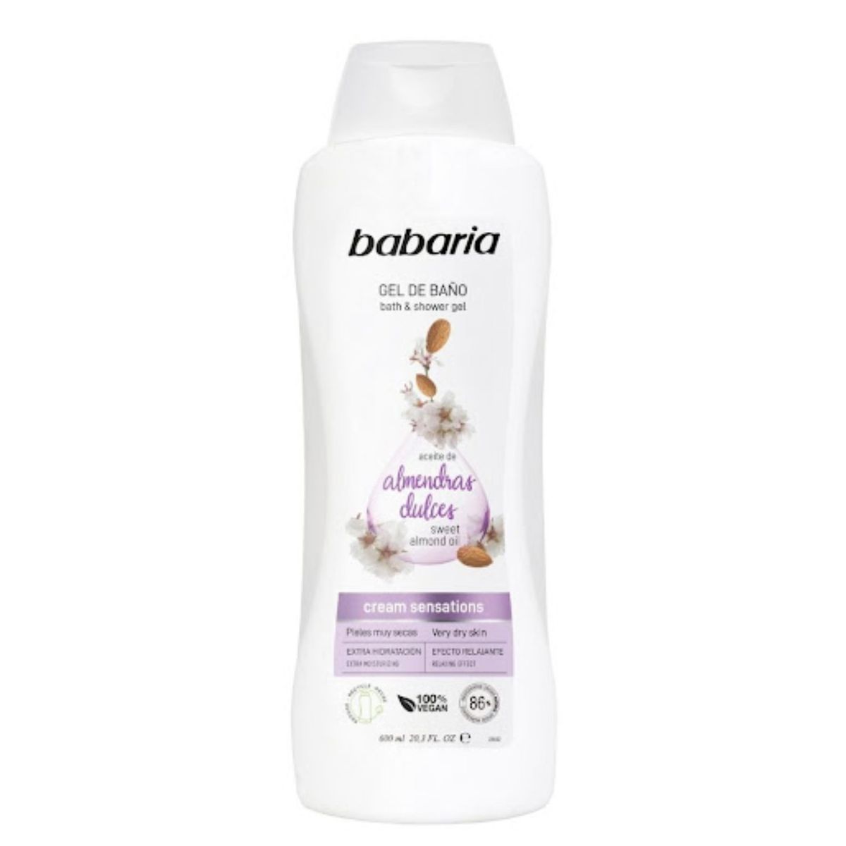 BABARIA - Gel Baño Babaria Almendra Dulce