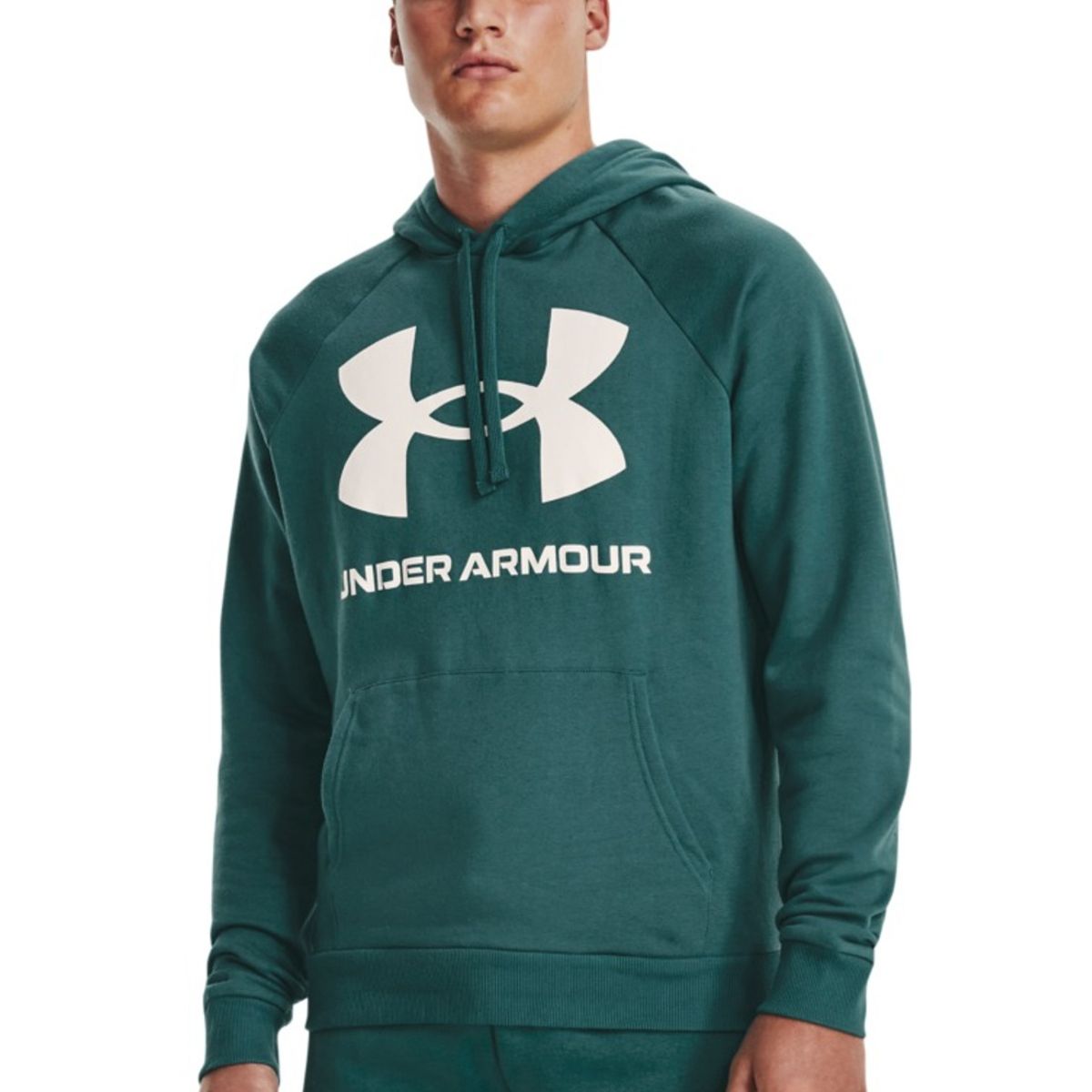 UNDER ARMOUR - Buzo Hombre Under Armour RIVAL FLEECE BIG Verde UNDER ARMOUR