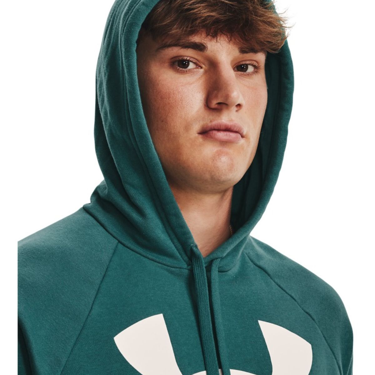 UNDER ARMOUR - Buzo Hombre Under Armour RIVAL FLEECE BIG Verde UNDER ARMOUR