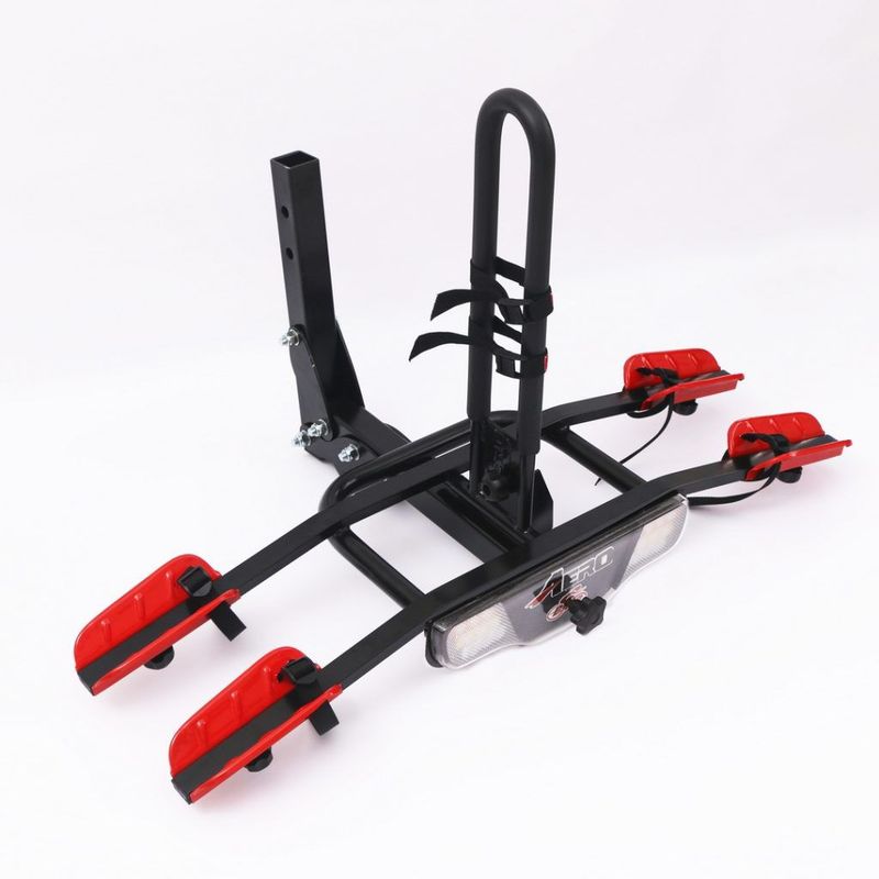 GENERICO - Portabicicleta AEROBIKE 2 bikes con STOPS