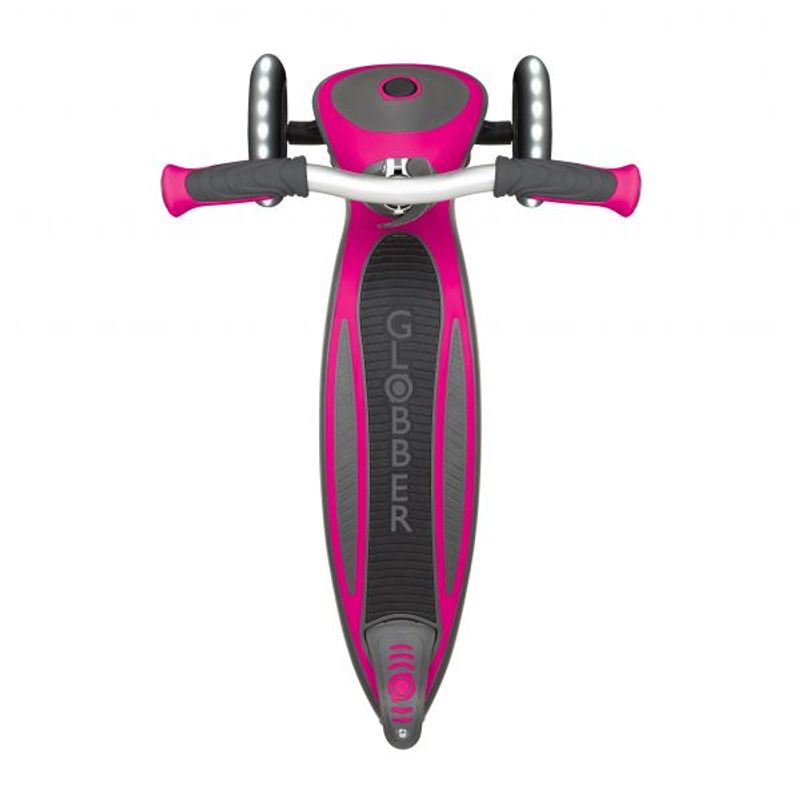 GLOBBER - PATINETA MASTER LUCES LED - ROSADA