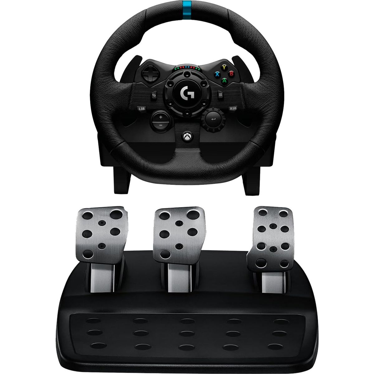 LOGITECH - Logitech G923 Volante Timón Carreras Trueforce Xbox Pc Negro