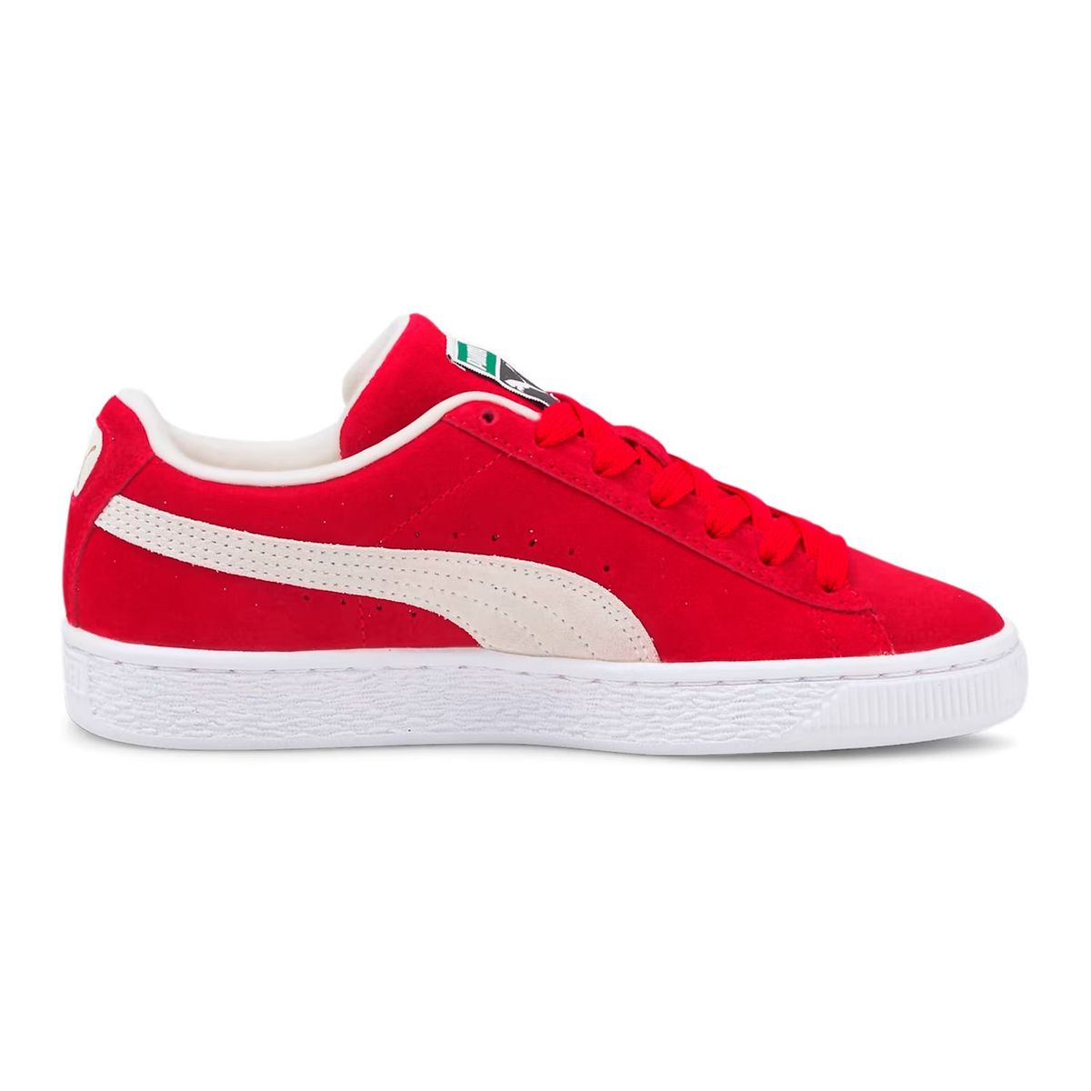 PUMA - Tenis Puma Rojo Suede Classic XXI Trainera 380560-02