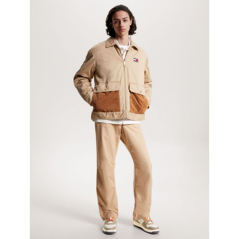 TOMMY HILFIGER - Tenis En Piel De Gran Calidad Hombre Beige Tommy Hilfiger