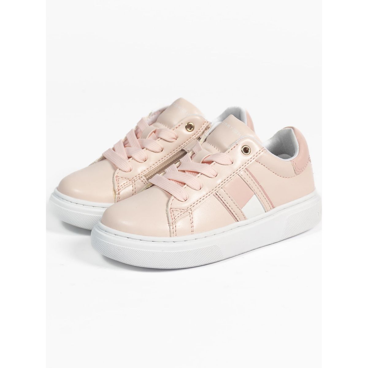 TOMMY HILFIGER - Tenis Casual Para Niña Rosa Tommy Hilfiger