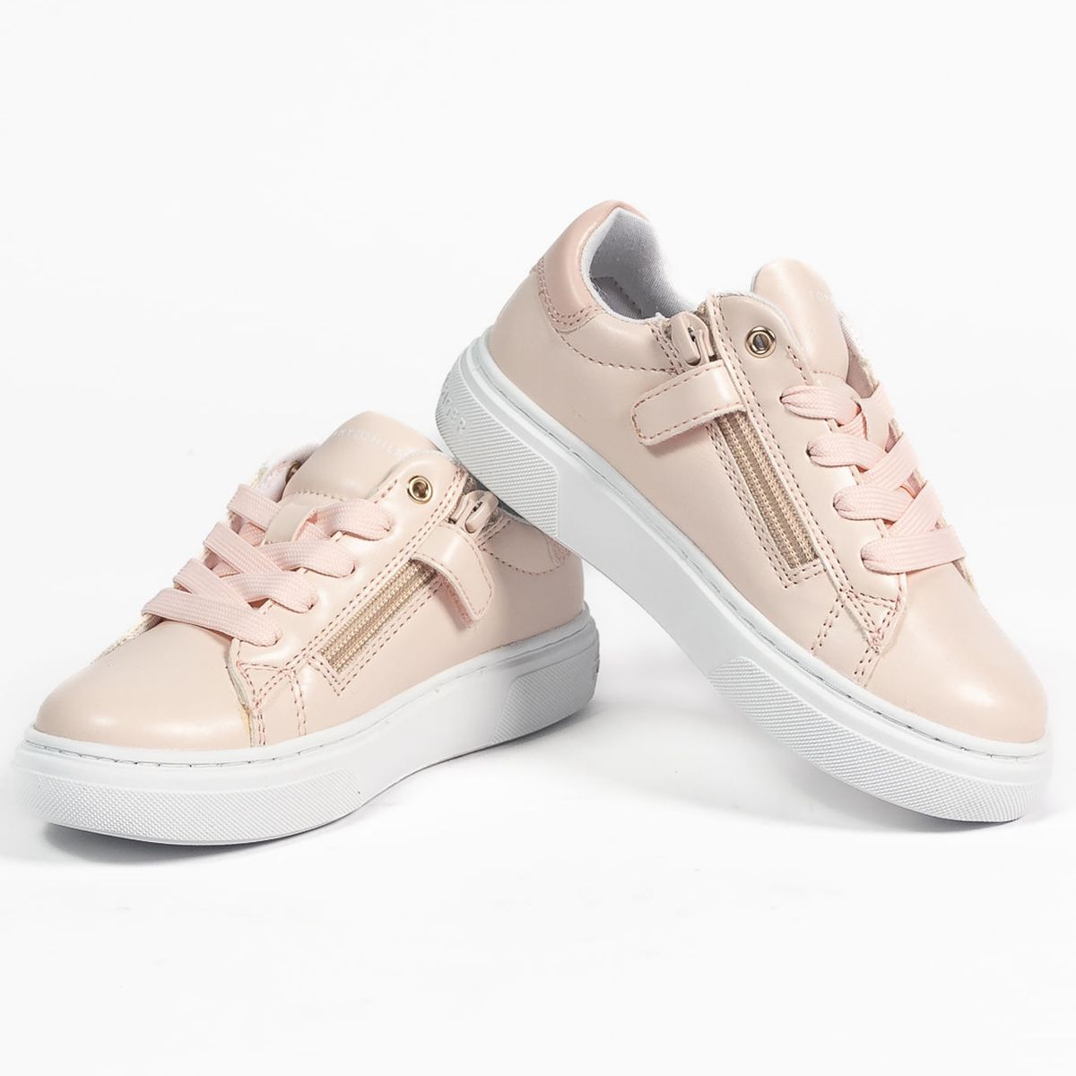TOMMY HILFIGER - Tenis Casual Para Niña Rosa Tommy Hilfiger