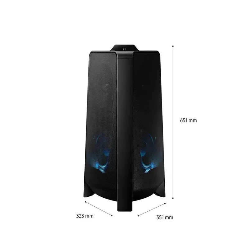 SAMSUNG - Torre de sonido Samsung con luz led 500V