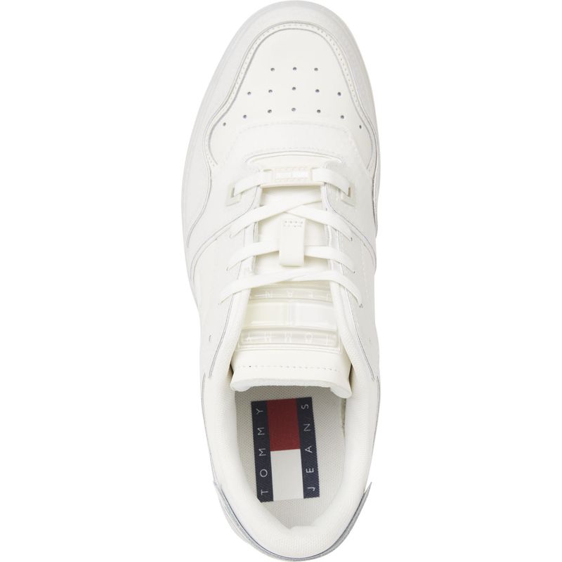 TOMMY HILFIGER - Tenis Blancos Con Logo Para Hombre Tommy Hilfiger