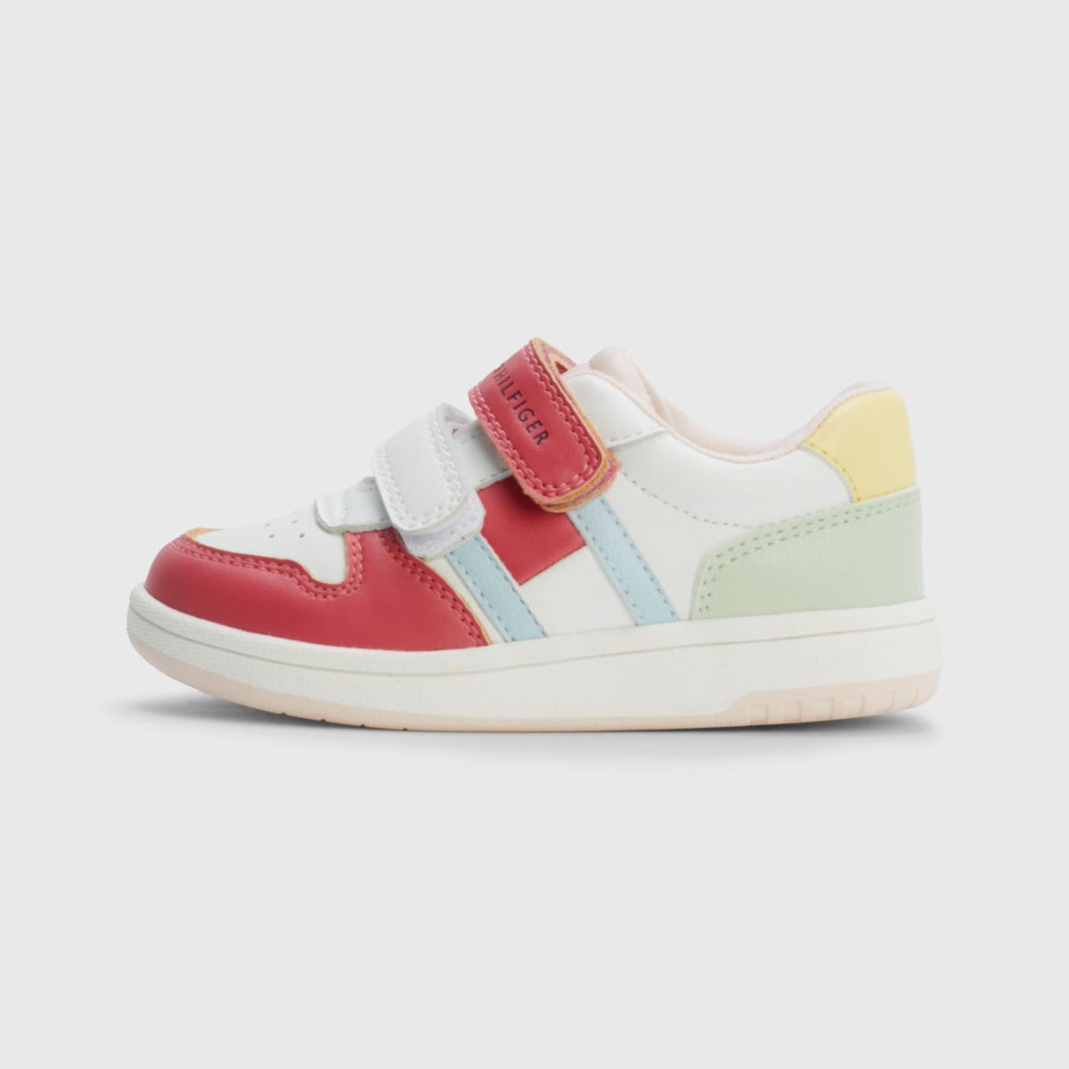 TOMMY HILFIGER - Tenis Doble Velcro De Niña Blanco Tommy Hilfiger