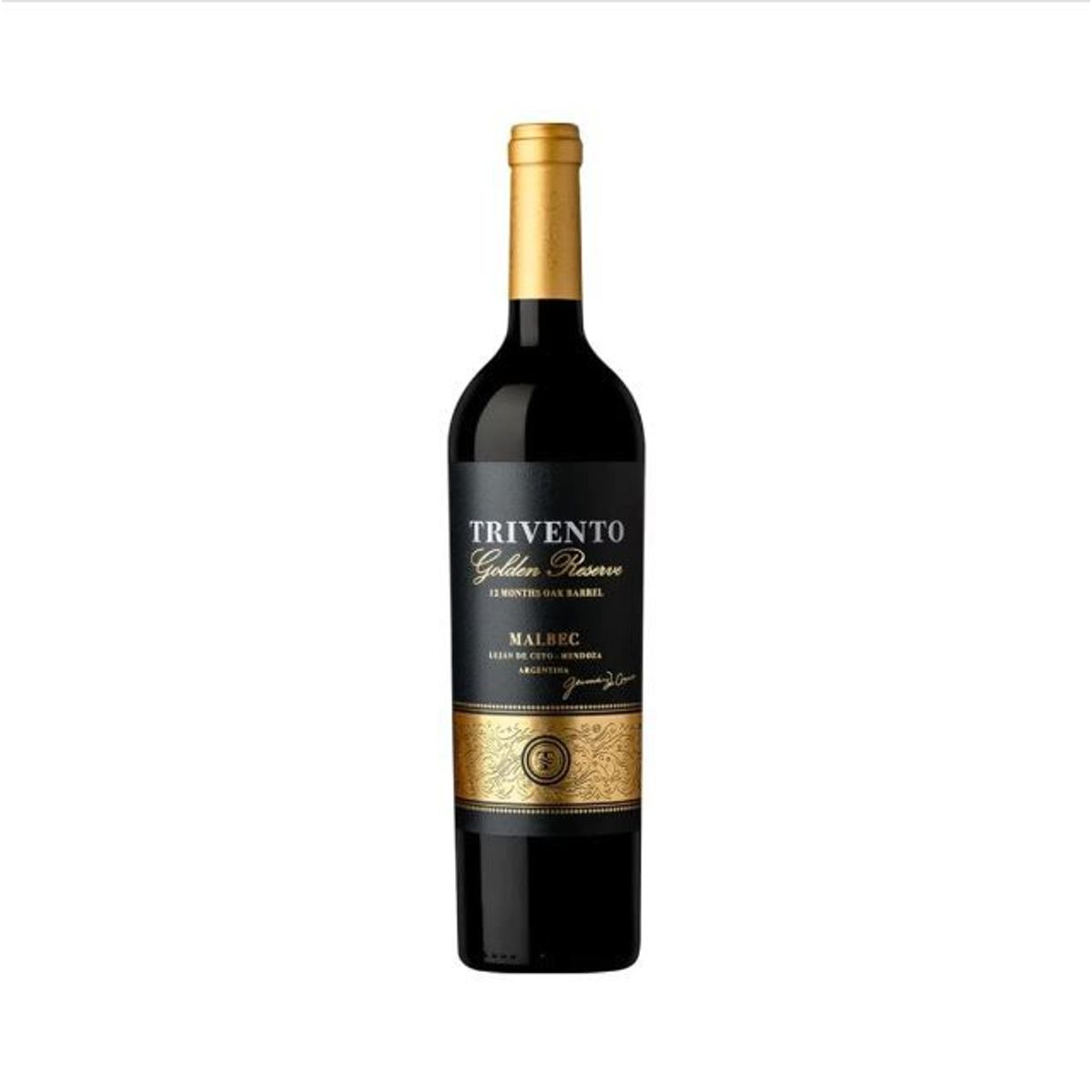 GENERICO - VINO TINTO TRIVENTO GOLDEN RESERVE MALBEC 2020 LUJAN DE CUYO-MENDOZA ARGENTINA