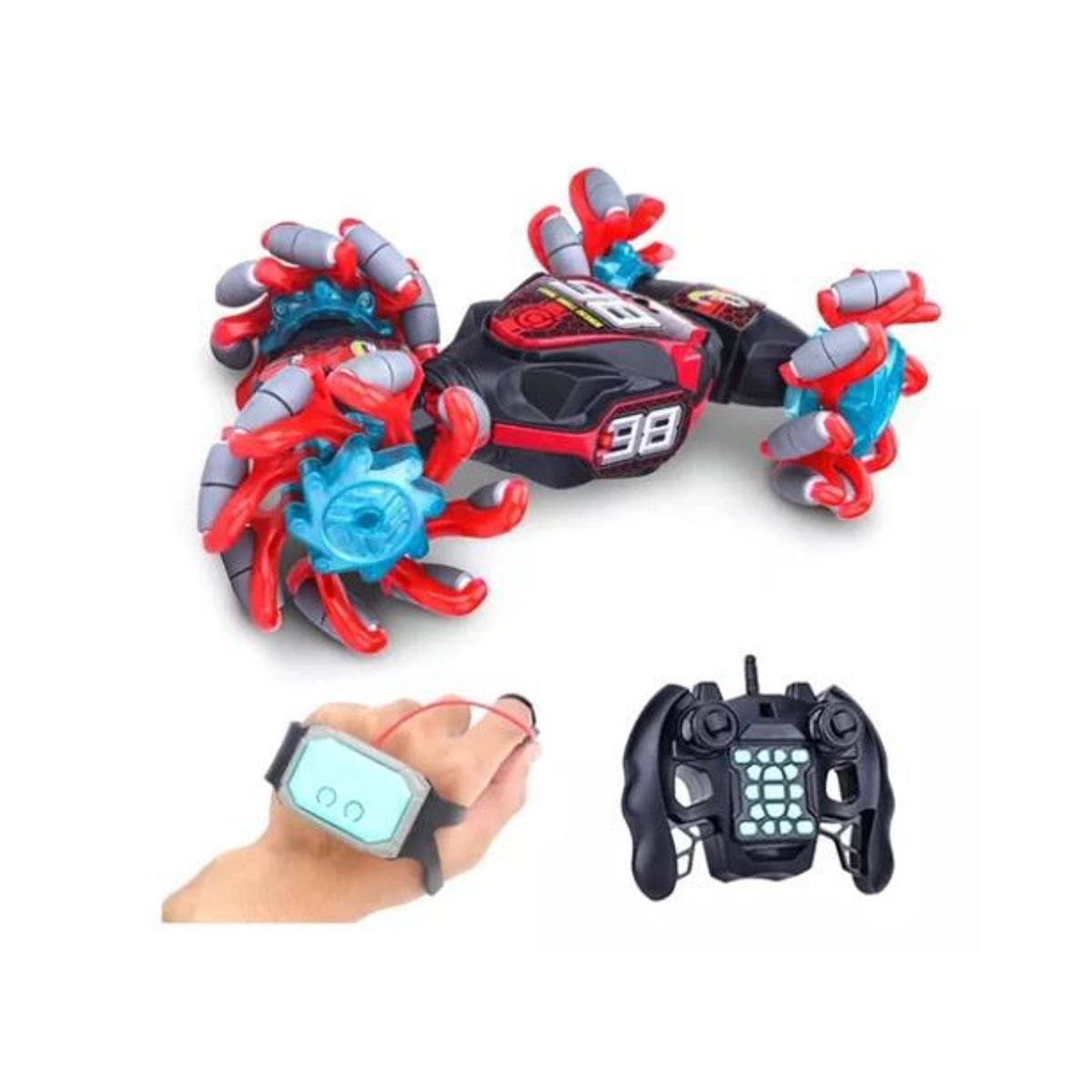 SHEN HUANG - Carro Control Remoto Gestos 360° Manilla Luz Y Sonido