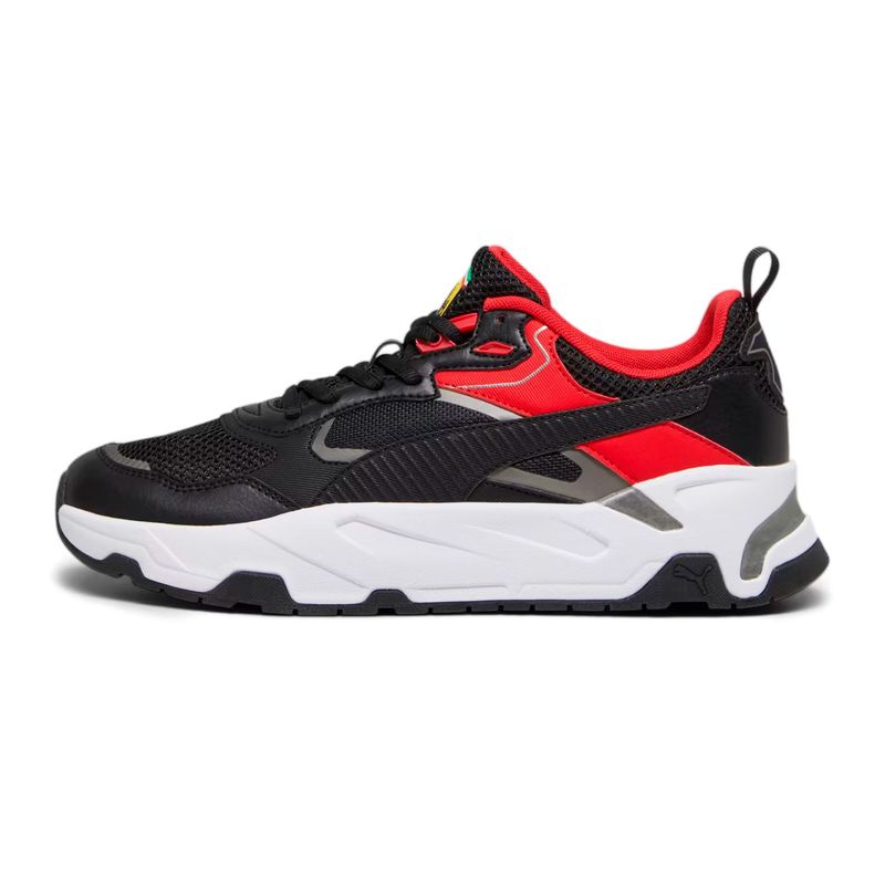 PUMA - Tenis Puma Negro Hombre Ferrari Trinity 307950-01