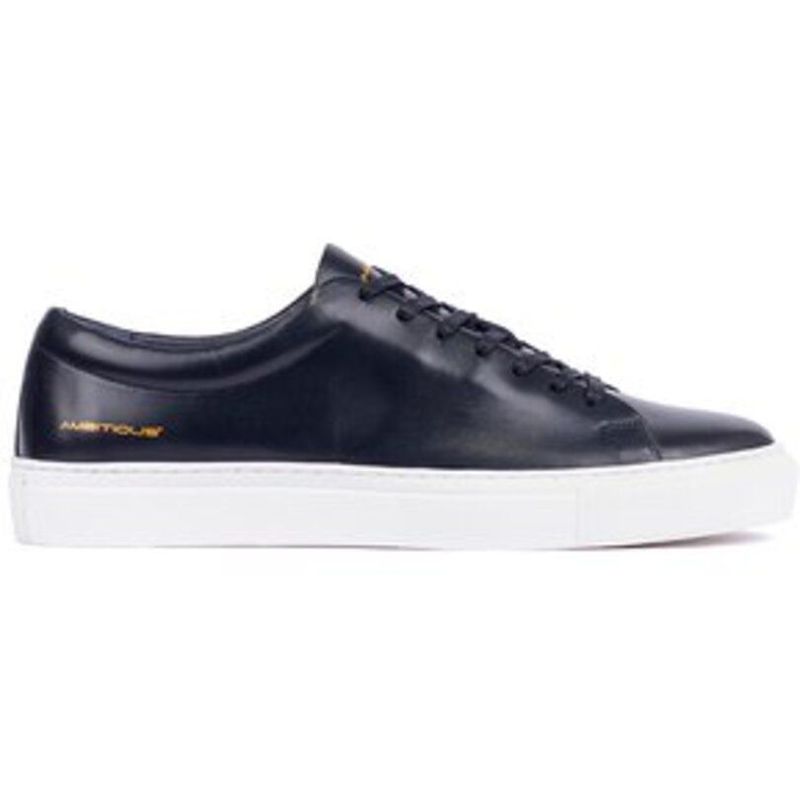 AMBITIOUS - Tenis Para Hombre en Cuero Marca Ambitious CA-10184am5 Azul Oscuro