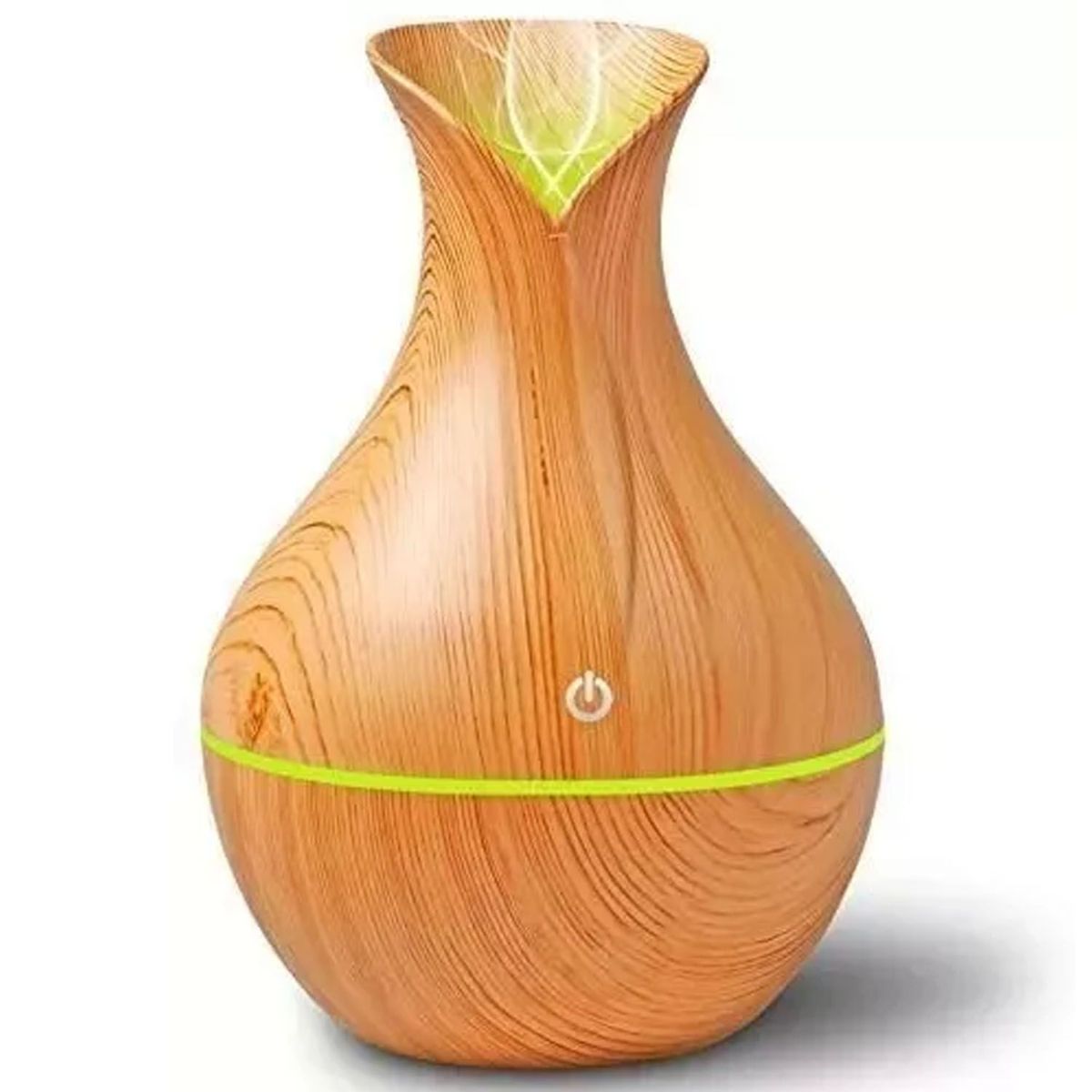 ONE PIXEL - Difusor Aromas Humidificador Aromaterapia Led Color Madera Jarron