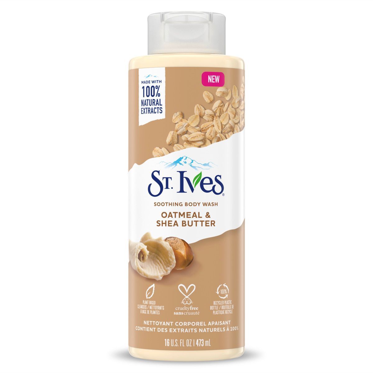 ST IVES - Jabon Corporal St. Ives  Avena y Manteca de Karité 473 ml