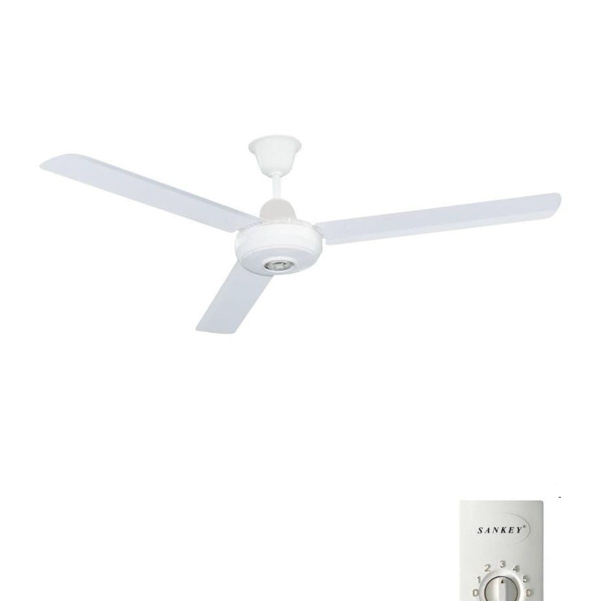 SANKEY - Ventilador de Techo Industrial de 56 Pulgadas Sankey