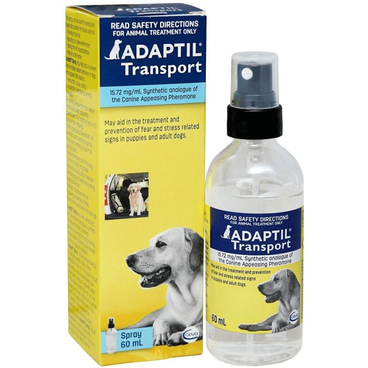 HOLLIDAY - Adaptil Spray Perros Feromonas Relajante 60ml