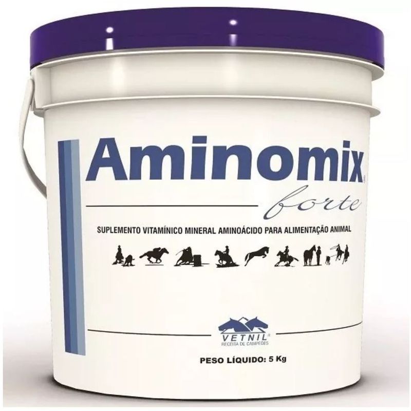 HOLLIDAY - Aminomix Forte Caballos Suplemento Vitamínico 5kg