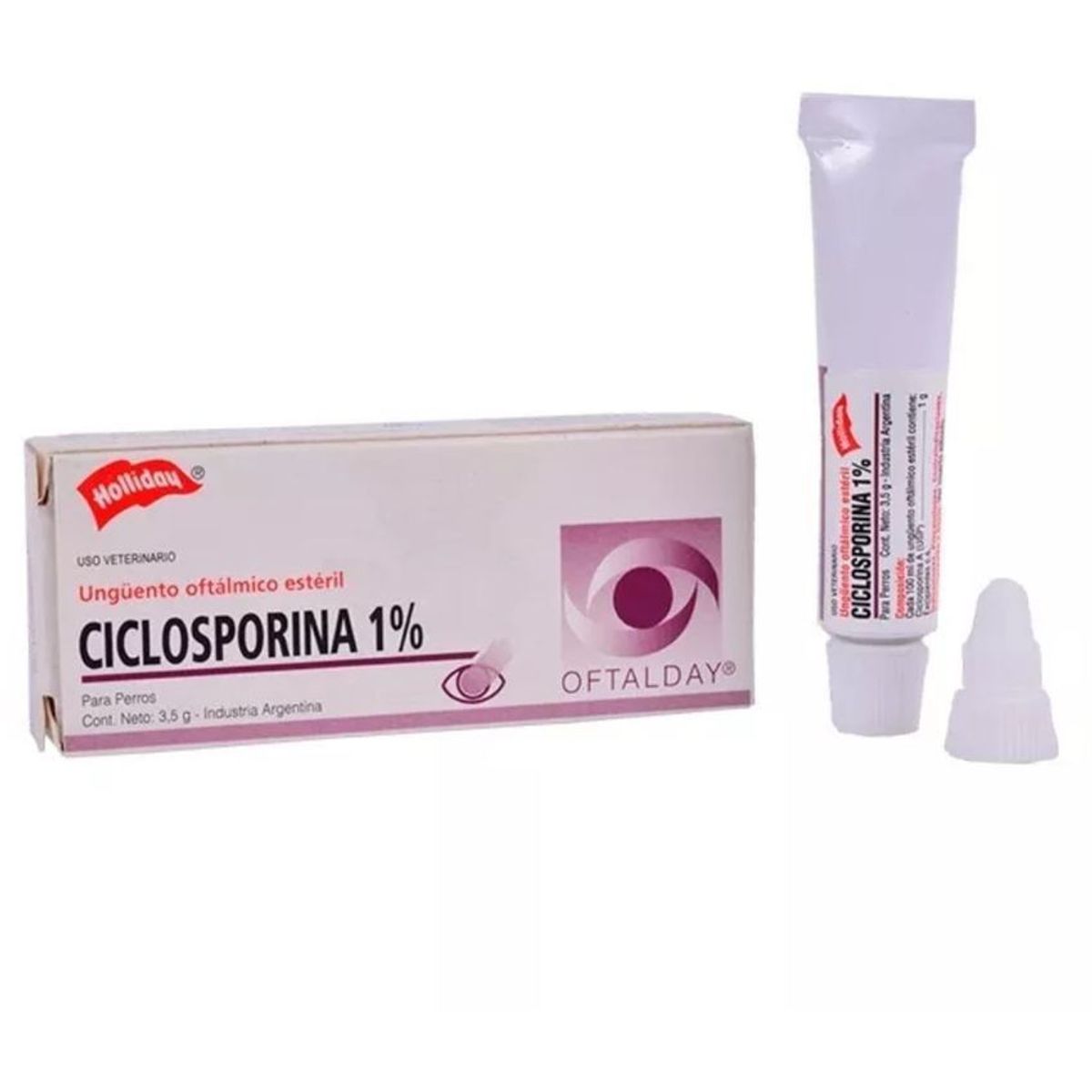 HOLLIDAY - Holliday Ciclosporina 1% 3.5g Oftalday