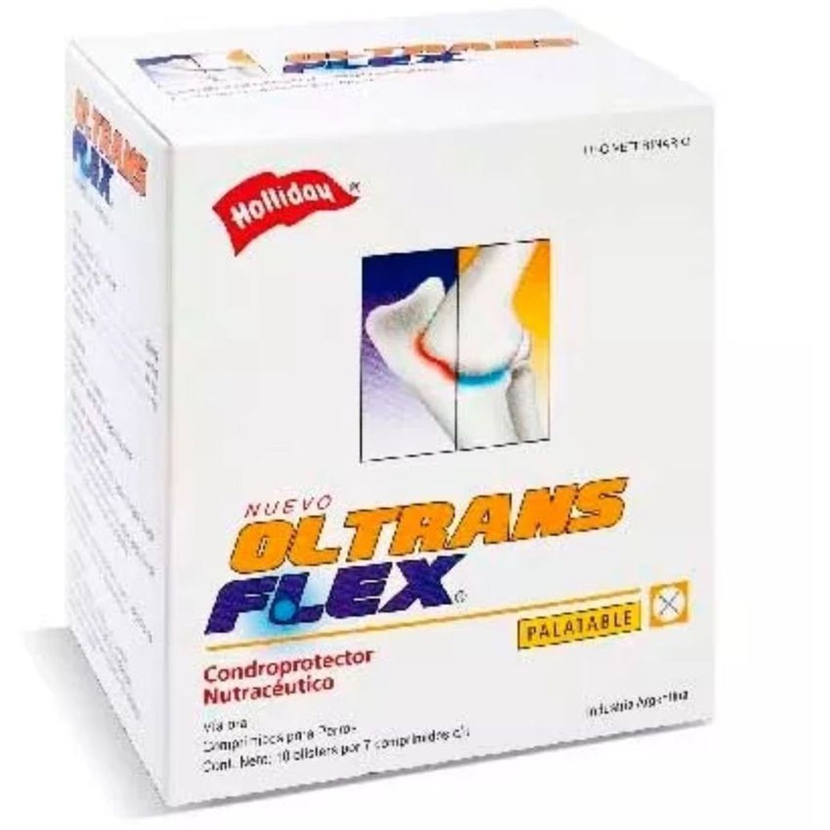 HOLLIDAY - Ol Trans Flex Condroprotector Salud Articular 7 Comprimidos