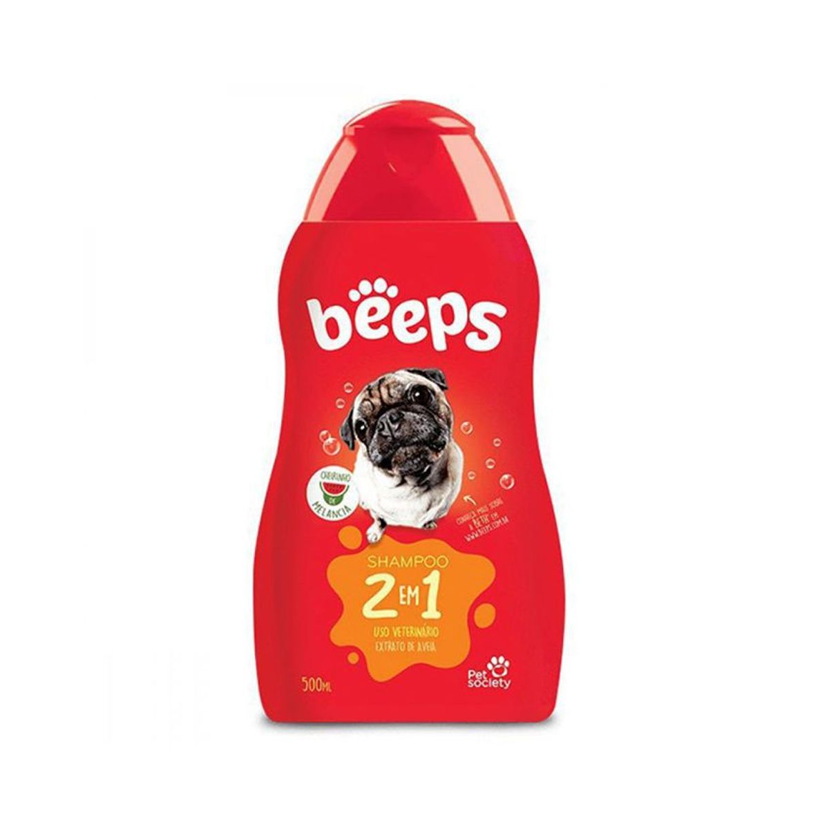 HOLLIDAY - Shampoo Acondicionador Perro Beeps 2 En 1 500 Ml