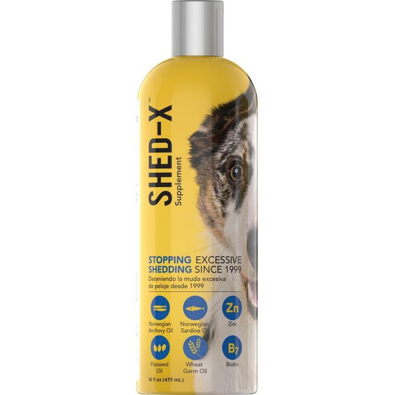 HOLLIDAY - Shed X Dermaplex Perros Suplemento Vitaminico Pelo Piel 16oz