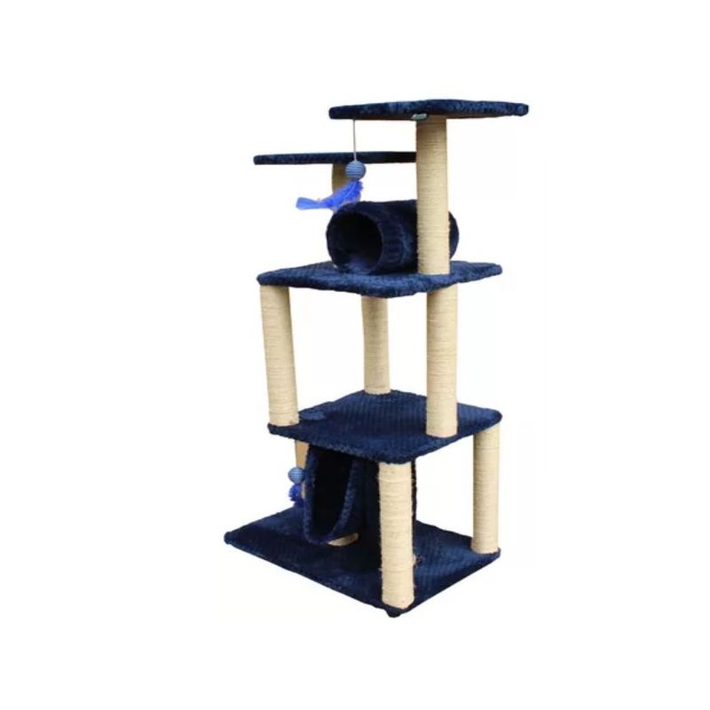 WOOD PETS - GIMNASIO RASCADOR ARBOL PARA GATOS